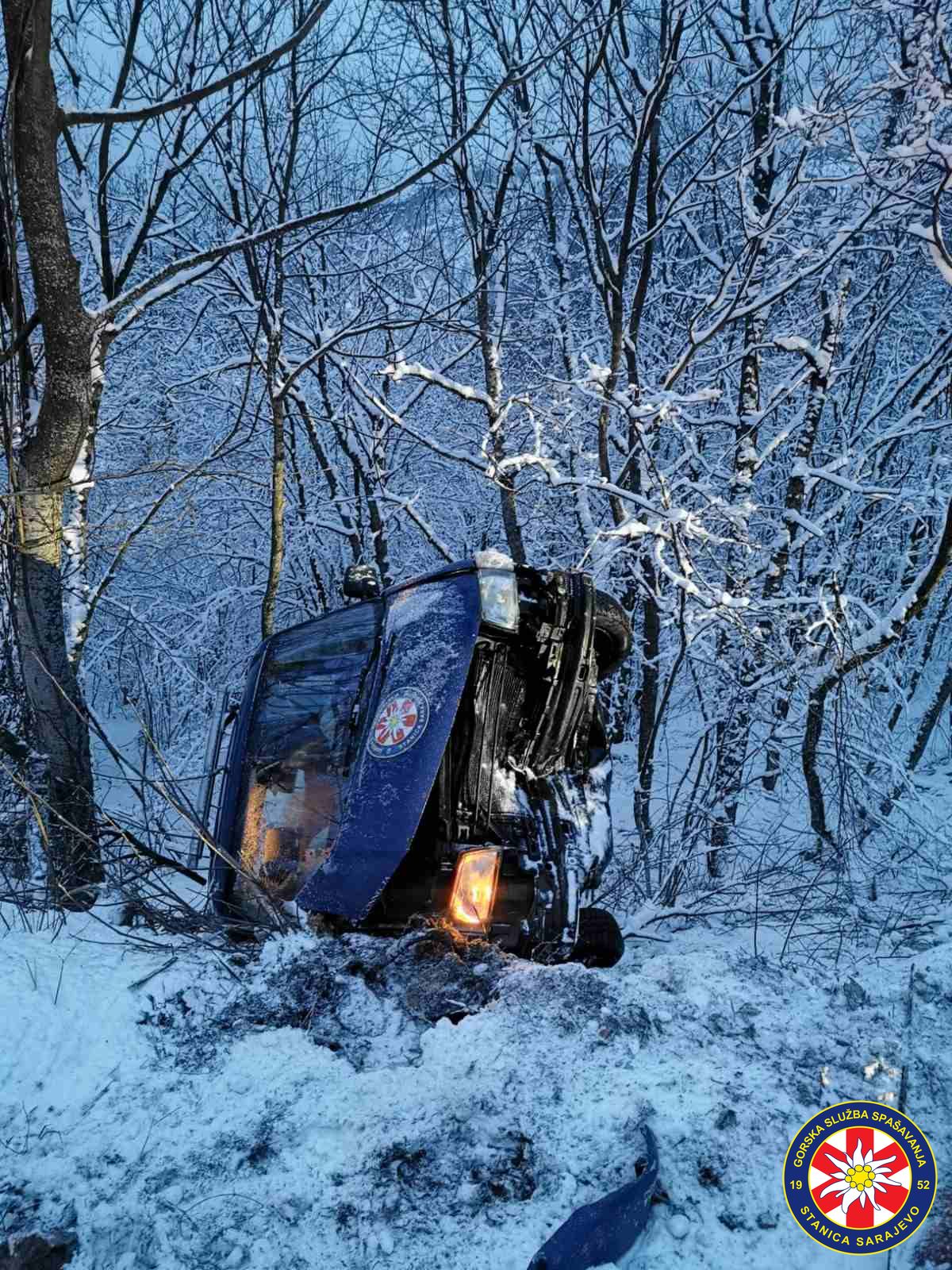 Saobraćajna nesreća - GSS stanice Sarajevo